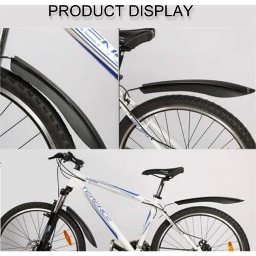 Bike Mudguards Detachable Easy to Assemble Lightweight Portable Prevent Mud Splashing Riding Accessories XR-Hot