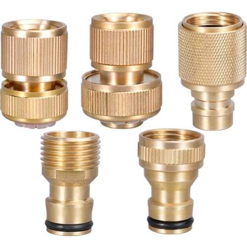 High Quality Female Threaded Faucet Adapter Brass Garden Hose Connector for Home Thread Water Faucet Garden Irrigation Tool
