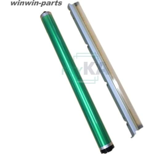 1SET Drum Cleaning Blade & OPC DRUM for Sharp MX-500CR M363 453 503 4528UN