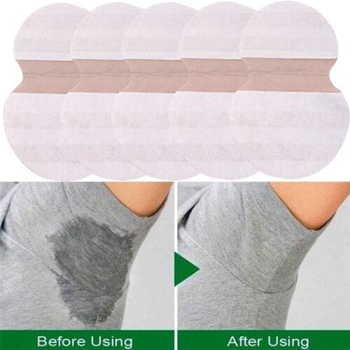 10/20/30pcs Underarm Disposable Absorbent Antiperspirant Protect Pads Underarm Sweat Protection Clothing Body Cleaning Dry Pads
