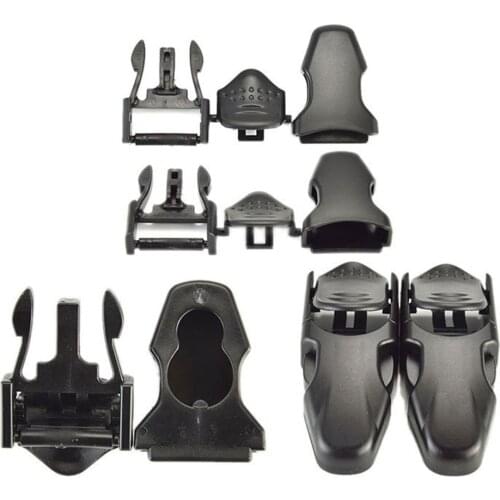 2x Open Heel Adjustable Fin Universal Scuba Dive Fin Flippers Strap Quick Release Buckle Replacement For Snorkeling Swimming