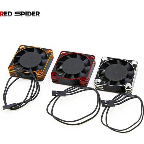 2pcs Alloy Cooling fan 30x30mm/40x40mm 28000RPM/16000 rpm Heat Dissipation Cooling Fan for 540 550 Brushless Motor