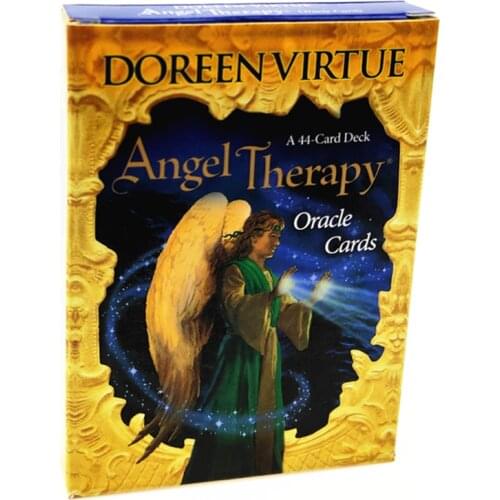 44pcs Angel Therapy Oracle Cards Tarot Cards Deck Board Game English Version Tarot For Women Family Party Funny Table Games