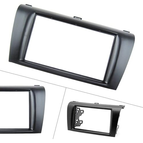 For Mazda 3 Axela BK Car Radio Double 2 Din Fascia Dash Panel Trim Kits 2004 2005 2006 2007 2008 2009