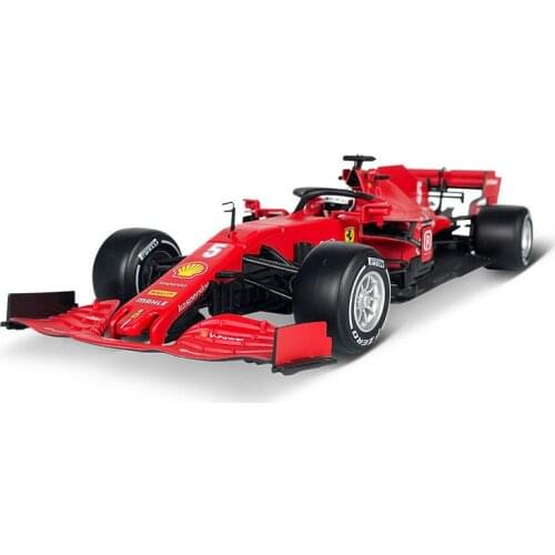 Bburago 1:18 Ferrari 2020 SF1000 F1 Racing #5 Sebastian Vettel Formula Car Static Die Cast Vehicles Collectible Model Car Toys