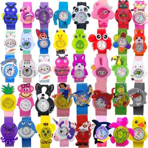 23 Animal Patterns Baby Toy Children Watch Kid Boys Girls Birthday Gift Kids Digital Watches Child Patted Electronic Watch Clock