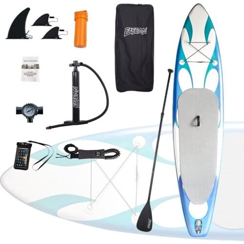 Surfboard paddle board inflatable paddle board sup can stand floating board pvc racing water ski board