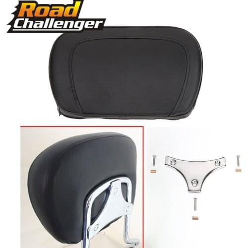 Chrome Motorcycle Sissy Bar Detachable Passenger Backrest Pad Models for Harley Touring FLHRC FLHR FLHX 1997-13 14 15 16 17