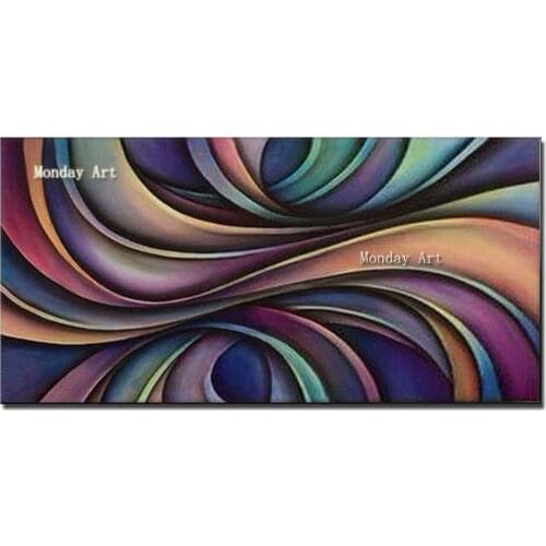 High quality painting Abstract Canvas Oil Painting Wall art Picture Landscape Picture for Living Room wedding Home decoration