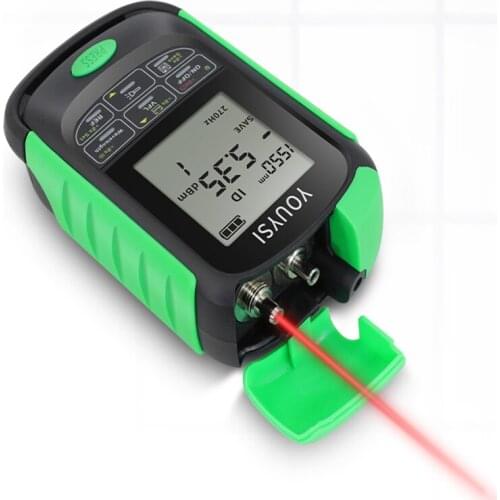 Mini 4 In 1 Multifunction Fiber Tester New Optical Power MeterNetwork Cable Test Optical Visual Fault Locator Led 5km 15km 30km