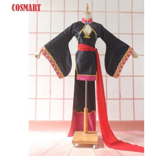 [Customize] Fate Grand Order FGO Shuten-douji Zombie Cheongsam Cosplay Costume Halloween Suit For Women Outfit New 2020