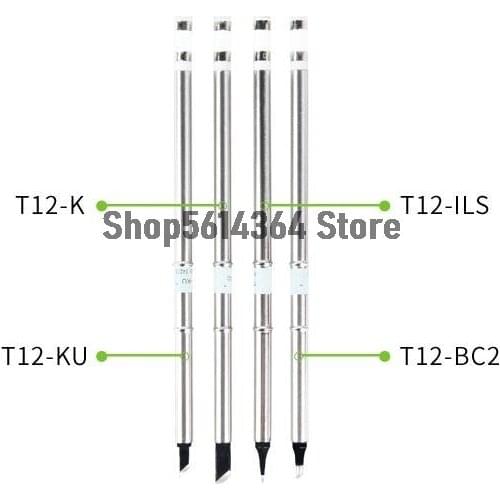 0.1" Chisel Width Soldering Solder Iron Tip T12 Series K KU ILS BC2