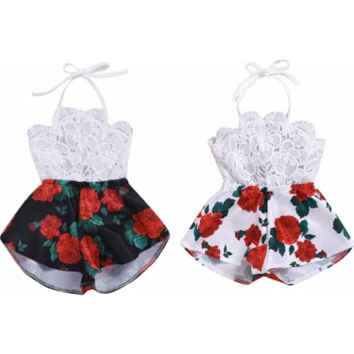 Pudcoco 2019 Brand New Style Infant Baby Girl Sleeveless Romper Jumpsuit Openwork Sunsuit Clothes