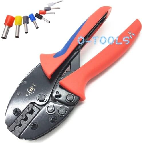 S-16WF Bootlace copper ferrules crimping tools 6-16mm² wire connector insulated cord pin end terminal crimping pliers