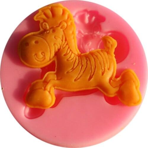 Sugarcraft Horse Silicone mold fondant mold cake decorating tools chocolate gumpaste mold