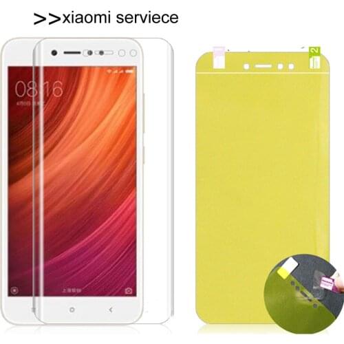 9D Full Cover HD Clear Hydrogel Film for Xiaomi Redmi 4 4X 5 Plus 5A 6 Pro Note 4 4X 5 6 Pro Screen Protector Not Tempered Glass