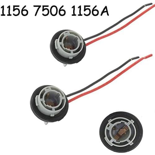 1156 BA15S Sockets Adapter Harness Wiring For Brake/Stop/Turn Signal/Tail Light