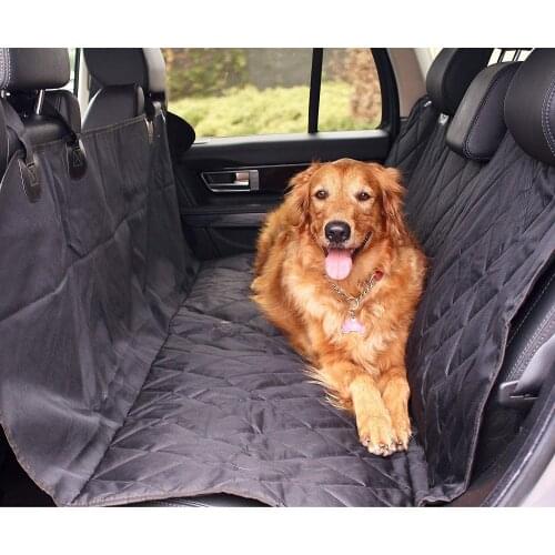 100% Waterproof Dog Car Seat Covers Dog Seat Cover with Side Flaps Pet Seat Cover for Back Seat
