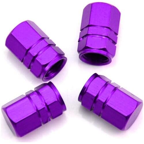 New 4pcs Car Wheel Tire Tyre Dust Air Valve Stem Cap Cover High Hardness