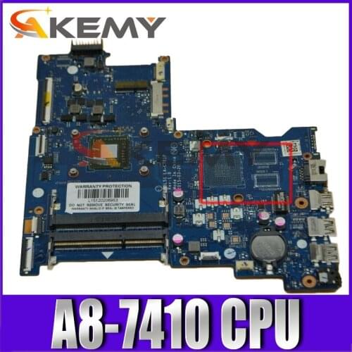 AKemy Laptop motherboard For HP Pavillion 15-AF A8-7410 AM7410 Mainboard ABL51 LA-C781P 813969-501 813969-601 818061-601