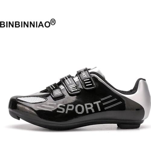 BINBINNIAO Cycling MTB Shoes Men Sports Cleat Road Bike Speed Flat Sneaker Racing Women Bicycle Mountain Spd Biking