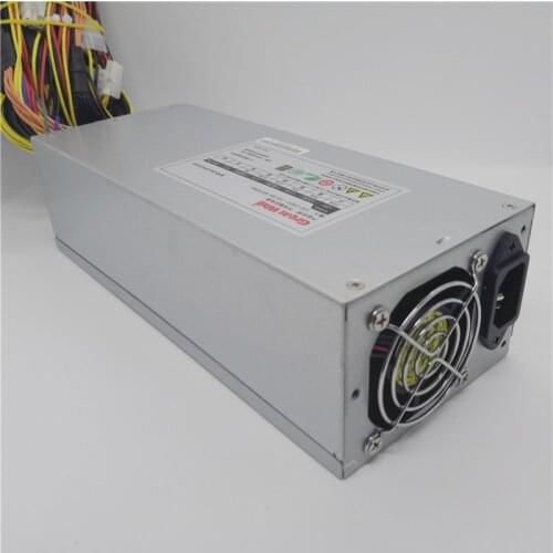 IPC rack-mounted Rated 600W power supply 2U Industrial server PSU GW-EPS2U600 with the switch 100-240V active PFC