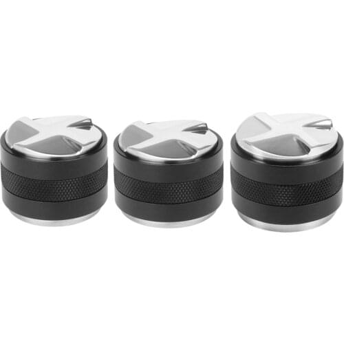 Coffee Distributor Leveler Tamper Espresso Tamper Adjustable Depth Both Sides Coffee Powder Press Tool