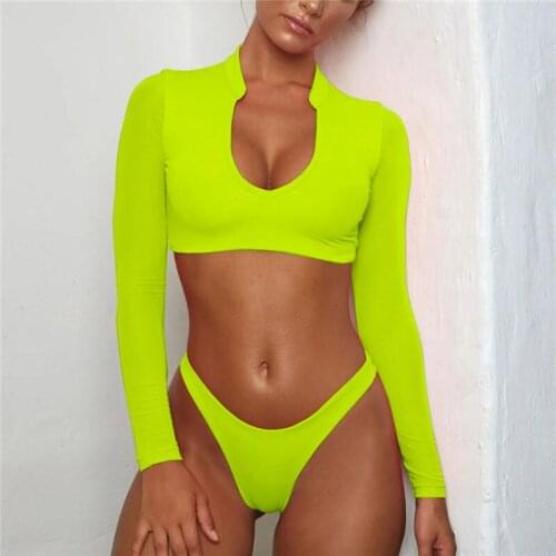 Купальники с рукавами FestivalQueen China At AliExpress