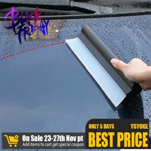 Non-Scratch Flexible Soft Silicone Handy Squeegee Car wrap tools Water Window Wiper Drying Blade Clean Scraping Film Scraper