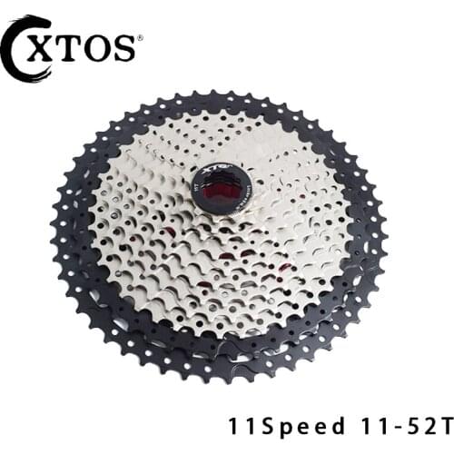XTOS Mountain Bicycle 11Speed11-52T Cassette Wide Ratio Freewheel For Bicycle Parts