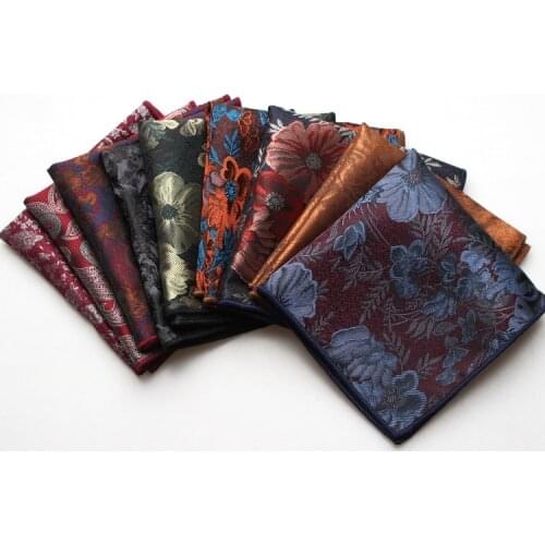 Linbaiway Business Striped Handkerchief for Mens Suits Wedding Pocket Square Chest Scarf Handkerchief Small Pocket Towel Scarf