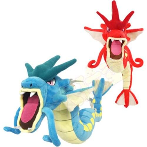60cm Pokemon Plush Toys Peluche Gyarados Blue and Red Cartoon Animal kawaii room decor Plush Doll Christmas Gifts for Children