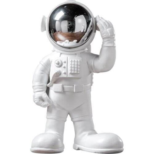 SALES MODERN ASTRONAUT SCULPTURE RESIN STATUE ABSTRACT SPACEMAN FIGURINE NORDIC HOME DECORATION ACCESSORIES CRAFT DECOR R738