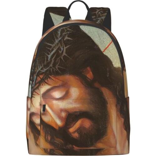 Jesus On The Cross Variant Girl backpack boy computer backpack man backpack woman backpack