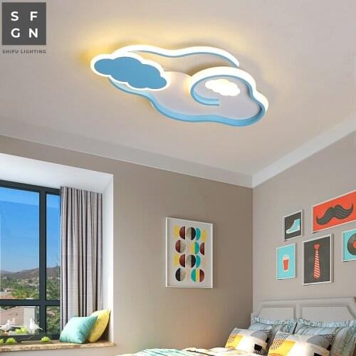 LED Ceiling-Light Lamp Home Nordic Modern Ceiling-Lighting for Kids Bedroom Study Kindergarten