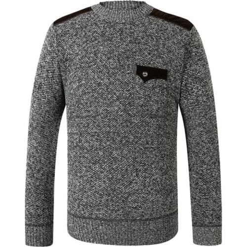 New winter Fashion Sweater Mens Pullovers Slim Knitwear O-Neck Autumn Korean Casual Clothing Male