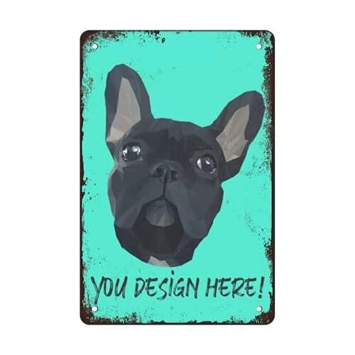 Vpuquuz Vintage Retro Decorative Outdoor Happy Personalized Metal Sign Gifts Garden Sign