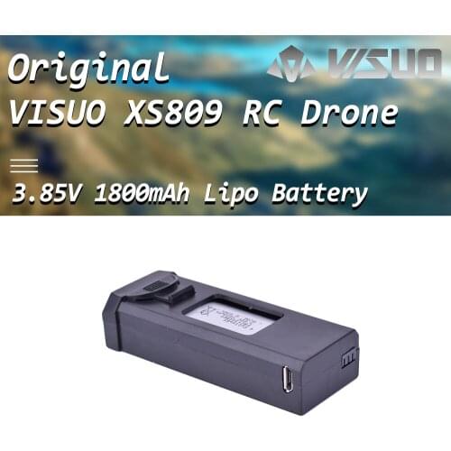 VISUO Shark XS809 XS809W XS809HW XS809s RC Drones Quadcopter 3.85V 1800mAh Rechargeable Lipo Battery