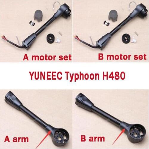 YUNEEC typhoon H480 RC Quadcopter spare parts motor arm A/B tube factory accessories