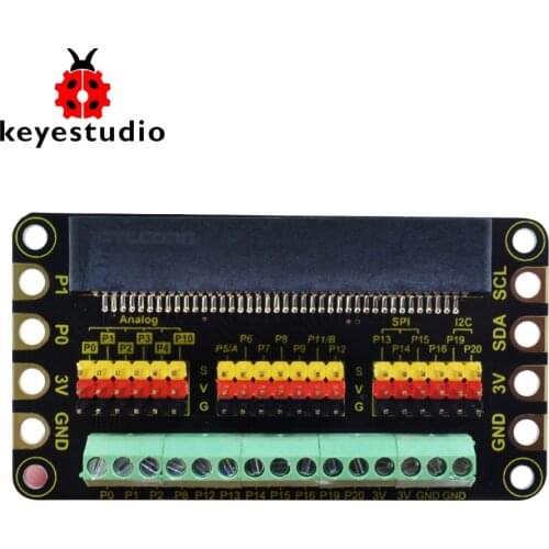 Keyestudio Terminal Blocks Shield For BBC micro:bit