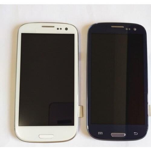 LCD Compatible for Samsung Galaxy S3 LCD Display GT-i9300 for Samsung i9300 LCD Touch Screen Assembly with Frame Digitizer