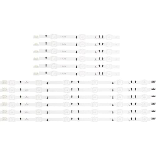 12pcs LED Backlight strip For Samsung UE40H7000SL UE40H7000 UA40HU6000J UE40HU6000 UE40HU6900 UE40HU7000U DUGE-400DCA-R4 400DCB