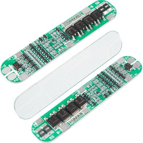 18.5V/21V Battery Protection Board Surge Protector 15A 5S Li-ion Battery BMS Protection Board for Electric Power Tool