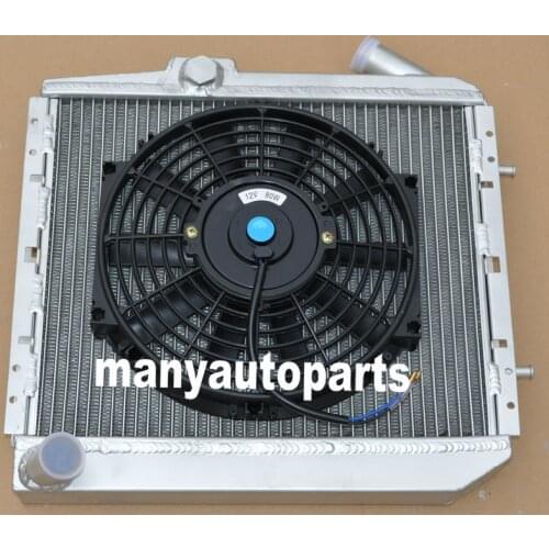 42MM ALUMINUM MT RADIATOR AND FAN FOR RENAULT 5 SUPER 5/R5 9/11 GT TURBO 1985-1991 90 89