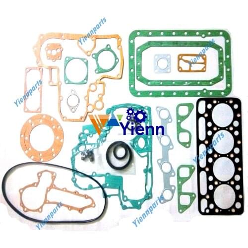 4D85 V1902 V1902-B Overhual Gasket Kit With Head Gasket For Kubota Bobcat 743 301 Skid Loader Diesel Engine Repair Parts