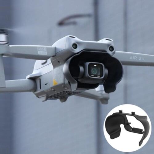 For DJI Air 2S Lens Hood Anti-Glare Gimbal Lens Sunshade Protective Cover For Royal Mavic Air 2 Drone Protection Accessories