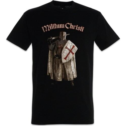 Templar Knight Cross Knights Ordo Medal Crusade Crusader T-Shirt. Summer Cotton O-Neck Short Sleeve Mens T Shirt New S-3XL