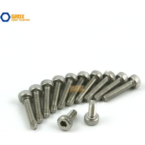 M2 316 Stainless Steel Allen Bolt Socket Cap Screw Marine Grade