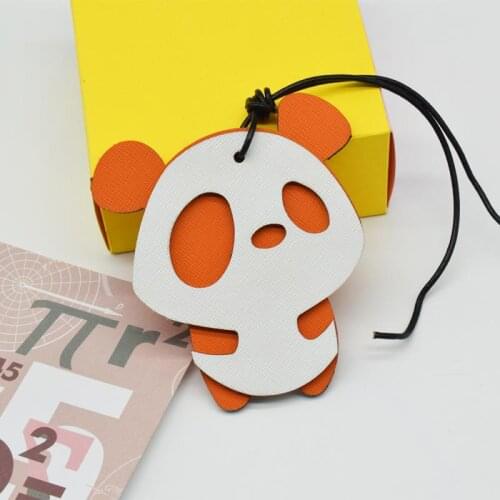 2021 New Cartoon Keychain Panda Pendant Handmade Wood Mold Cutting Practical Diy Steel Mold Suitable For Die Cutting Machine