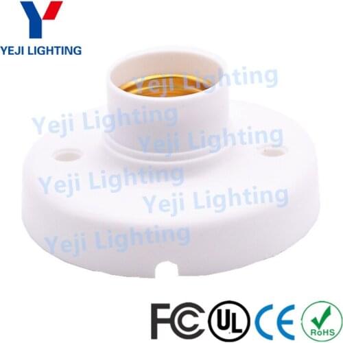 E27 ceiling light plastic lamp holder